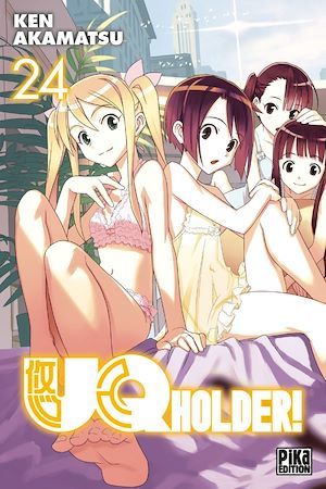 ebook cover of UQ Holder! T24, by Ken Akamatsu