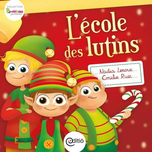 ebook cover of L'école des lutins, by Emilie Ruiz, Nadia Leroux