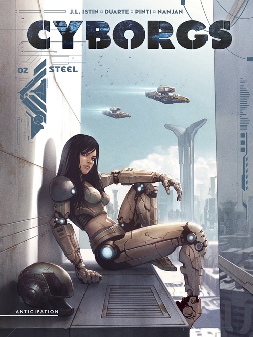 Couverture ebook de Cyborgs T02, de Jean-Luc Istin, Valentina Pinti