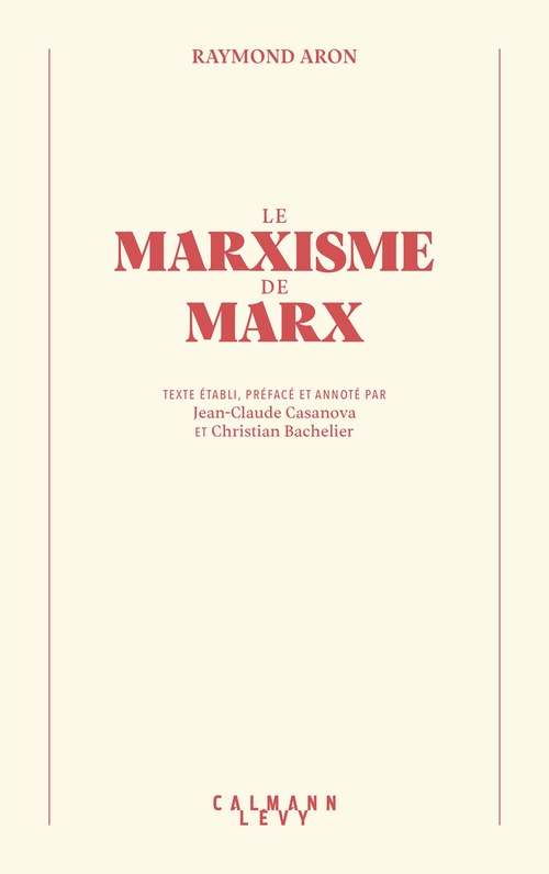 Couverture ebook de Le Marxisme de Marx, de Raymond Aron