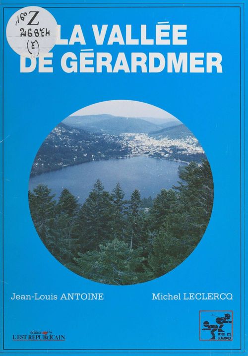 ebook cover of La vallée de Gérardmer, by Jean-Louis Antoine