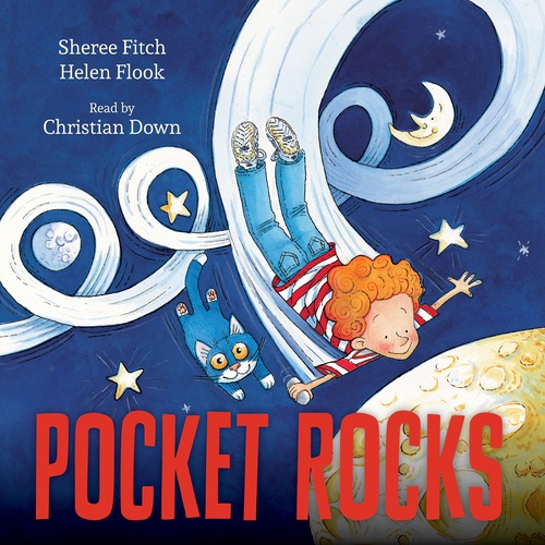 audiobook cover of Pocket Rocks, by Sheree Fitch, Helen Flook