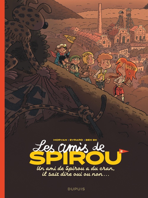 ebook cover of Les amis de Spirou - Tome 2 - Un ami de Spirou a du cran, il sait dire oui ou non..., by JDMorvan
