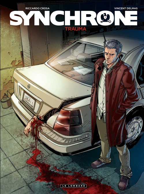 Couverture ebook de Synchrone - Tome 1 - Trauma, de Riccardo Crosa, Vincent Delmas