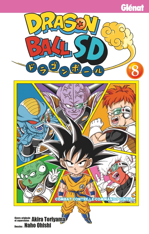Couverture ebook de Dragon Ball SD - Tome 08, de Akira Toriyama, Naho Ohishi