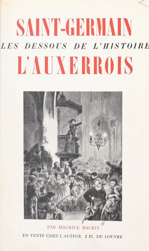 Couverture ebook de Saint-Germain l'Auxerrois, de Maurice Baurit