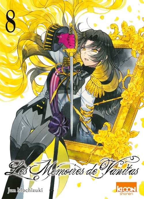 Couverture ebook de Les Mémoires de Vanitas T08, de Jun Mochizuki