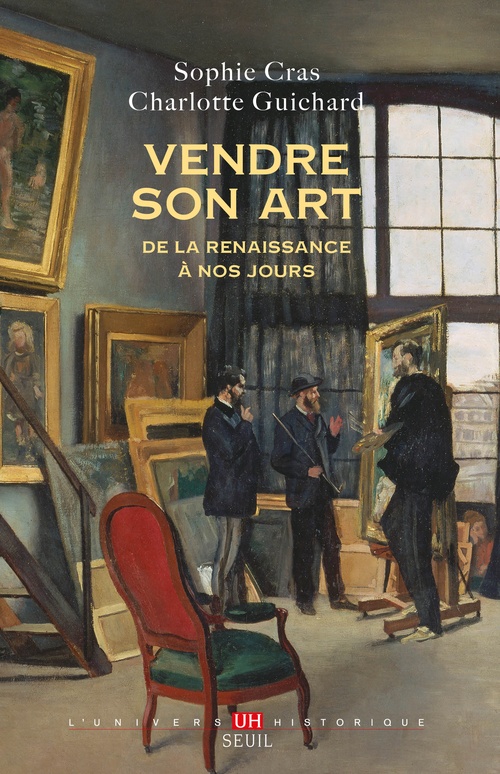 Couverture ebook de Vendre son art, de Sophie Cras, Charlotte Guichard