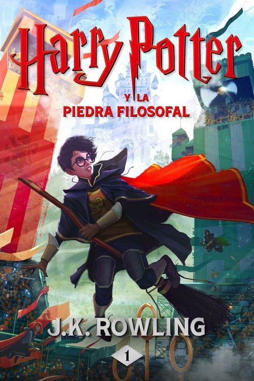 Couverture ebook de Harry Potter y la piedra filosofal, de J. K. Rowling