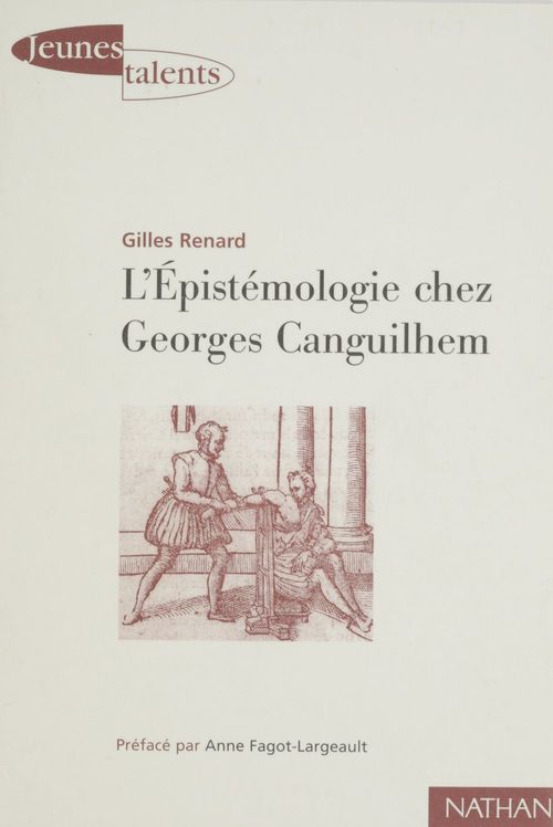 ebook cover of L'Épistémologie chez Georges Canguilhem, by Renard/Marseille