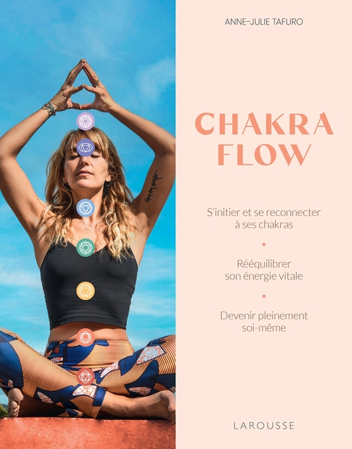 ebook cover of Chakra Flow, by Anne-Julie Tafuro