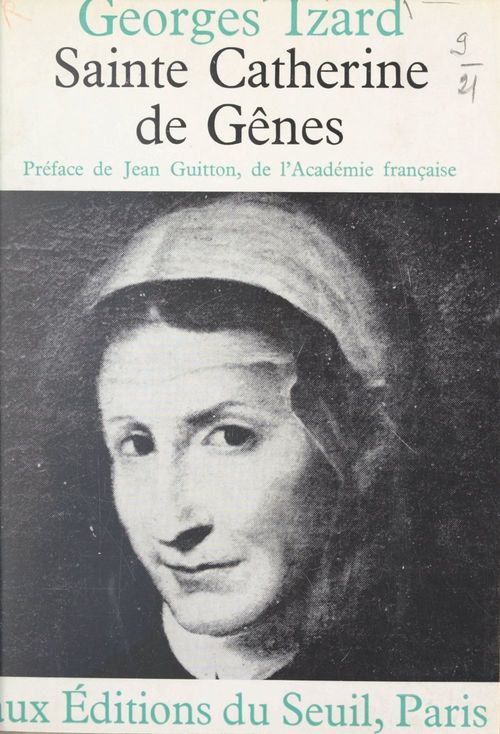 Couverture ebook de Sainte Catherine de Gênes et l'au-delà, de Georges Izard