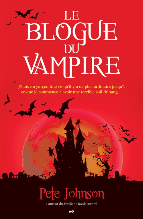 Couverture ebook de Le blogue du vampire, de Pete Johnson