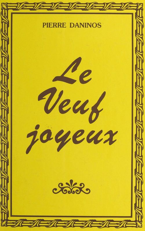 Couverture ebook de Le veuf joyeux, de Pierre Daninos