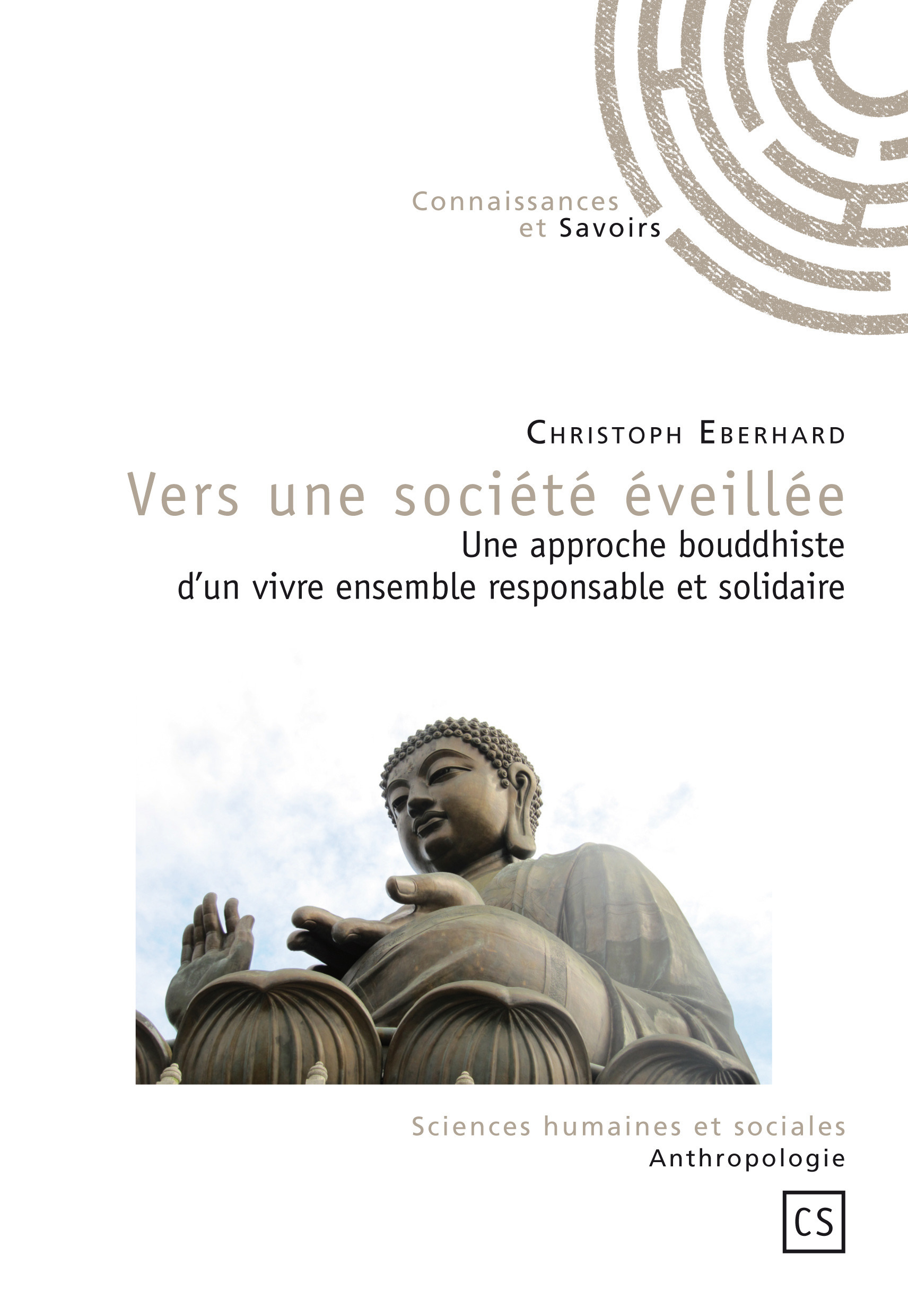 ebook cover of Vers une société éveillée, by Christoph Eberhard