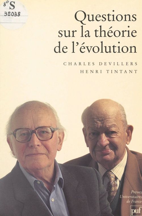 Couverture ebook de Questions sur la théorie de l'évolution, de Henri Tintant, Charles De Villers