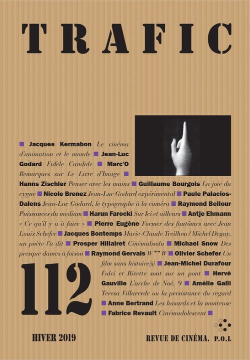 Couverture ebook de Trafic N° 112 (Hiver 2019), de Collectif