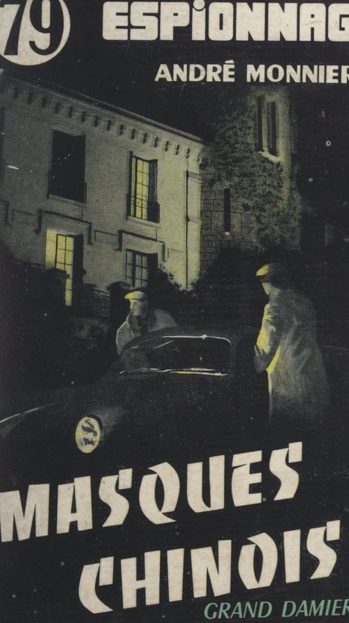 Couverture ebook de Masques chinois, de Andre Monnier