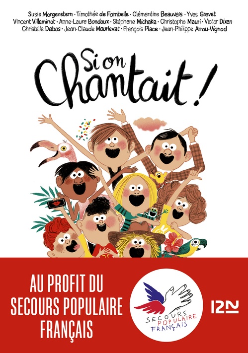 Couverture ebook de Si on chantait !, de Collectif, Susie Morgenstern, Thimothée de Fombelle, Clémentine Beauvais, Yves Grevet, Vincent Villeminot, Anne-Laure Bo