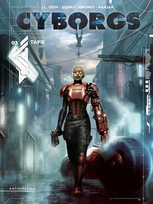 Couverture ebook de Cyborgs T03 - Tank, de Jean-Luc Istin