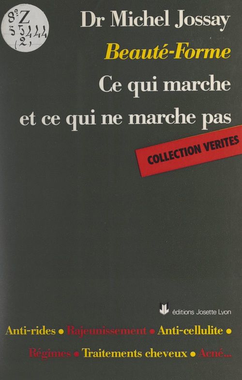 Couverture ebook de Beauté-forme, de Michel Jossay