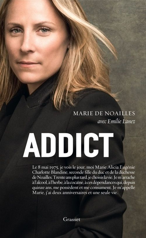 ebook cover of Addict, by Emilie Lanez, Marie de Noailles