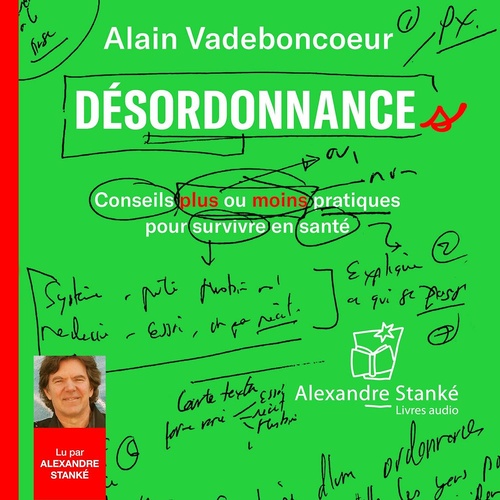 Couverture audiobook de Désordonnances, de Alain Vadeboncoeur
