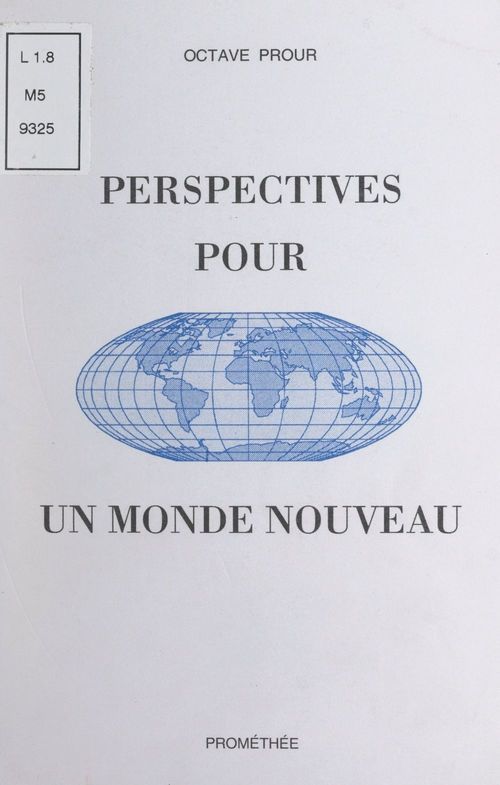 ebook cover of Perspectives pour un monde nouveau, by Octave Prour