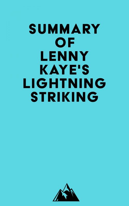 ebook cover of Summary of Lenny Kaye's Lightning Striking, by Everest Media