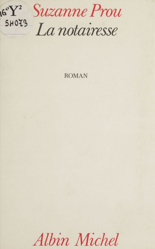 Couverture ebook de La notairesse, de Suzanne Prou