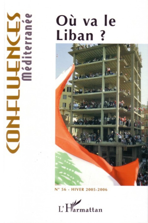 Couverture ebook de Où va le Liban ?, de Confluences méditerranée