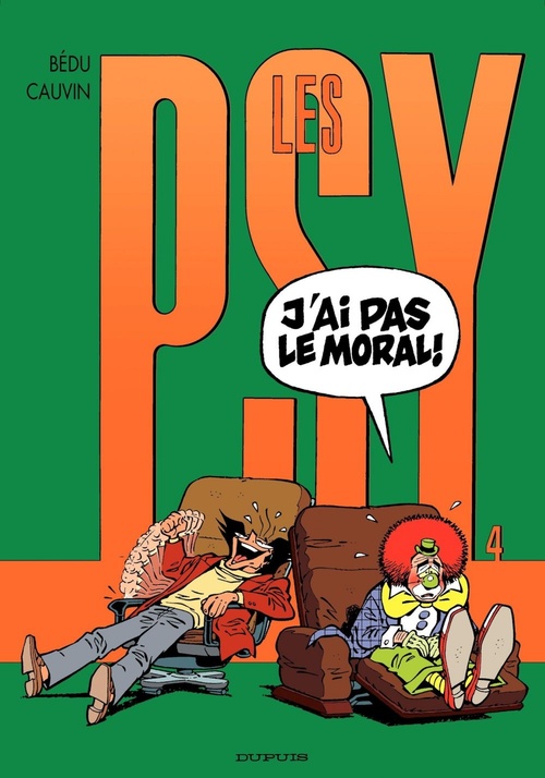 ebook cover of Les Psy - Tome 4 - J'ai pas le moral !, by Raoul Cauvin, Bédu