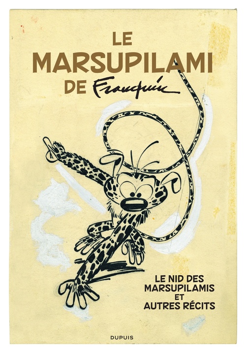 Couverture ebook de Le Marsupilami de Franquin - Le nid des Marsupilamis et autres récits, de André Franquin