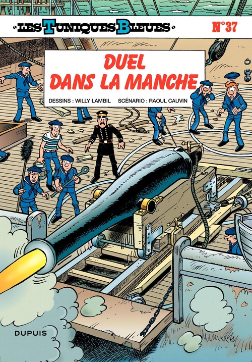 ebook cover of Les Tuniques Bleues - Tome 37 - Duel dans la manche, by Raoul Cauvin, Willy Lambil