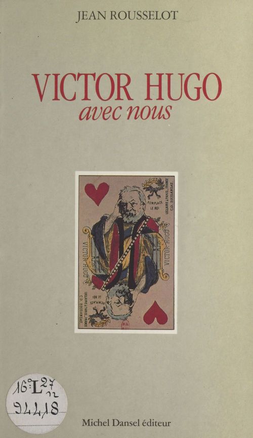 Couverture ebook de Victor Hugo avec nous, de Jean Rousselot