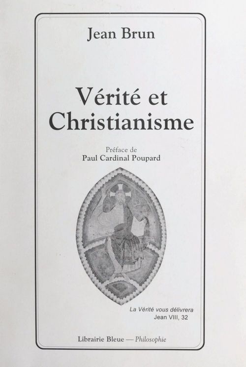Couverture ebook de Vérité et christianisme, de Jean Brun