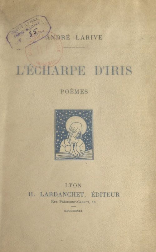 ebook cover of L'écharpe d'Iris, by Andre Larive