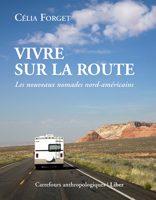 Couverture ebook de Vivre sur la route, de Célia Forget