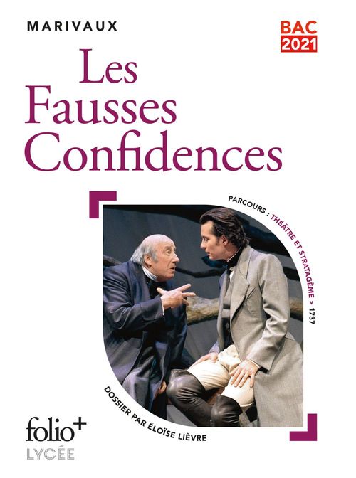 ebook cover of Les Fausses Confidences- BAC 2024, by Pierre de Marivaux