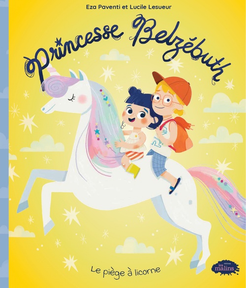 Couverture ebook de Princesse Belzebuth et le piège à licorne, de Eza Paventi, Lucile Lesueur