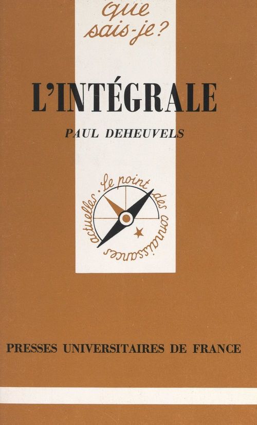 Couverture ebook de L'intégrale, de Paul Deheuvels