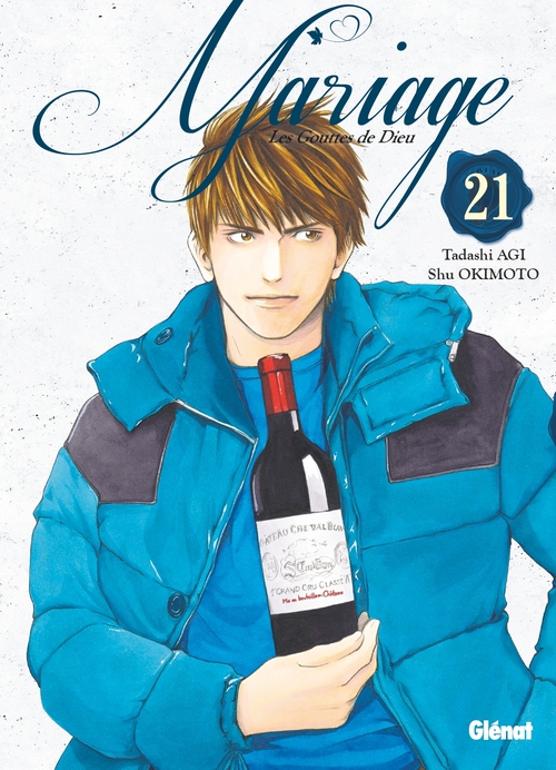Couverture ebook de Les Gouttes de Dieu - Mariage - Tome 21, de Tadashi Agi, Shu Okimoto