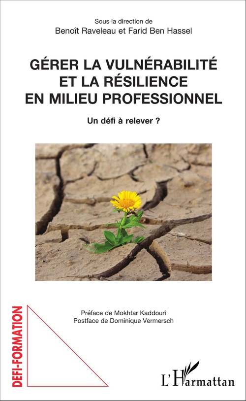 Couverture ebook de Gérer la vulnérabilité et la résilience en milieu professionnel, de Farid Ben hassel, Benoît Reveleau