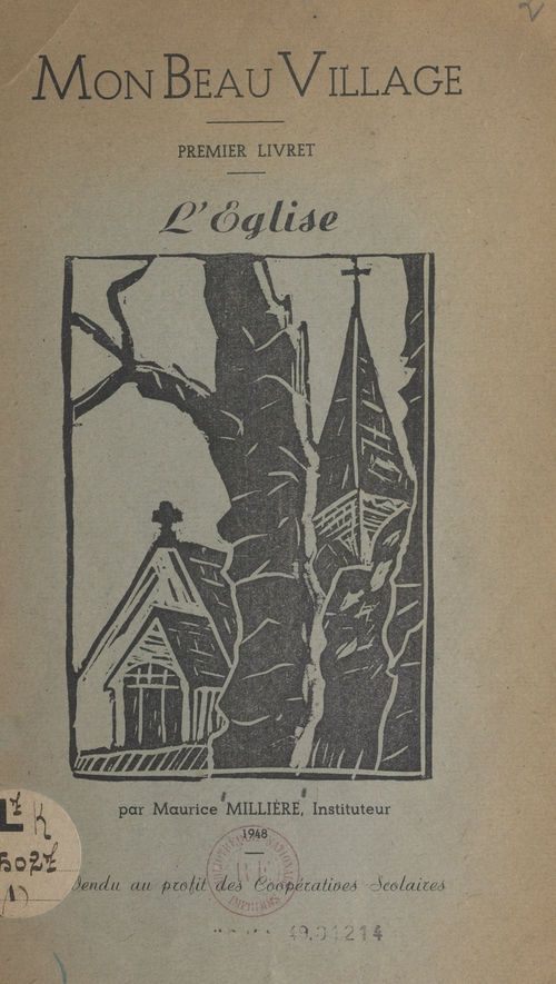 Couverture ebook de Mon beau village, de Maurice Milliere