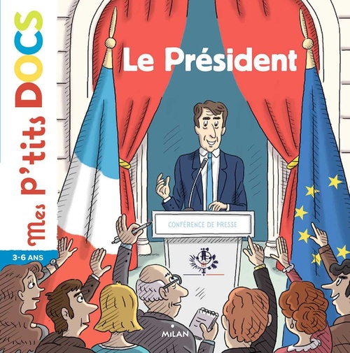 Couverture ebook de Le président, de Stéphanie Ledu