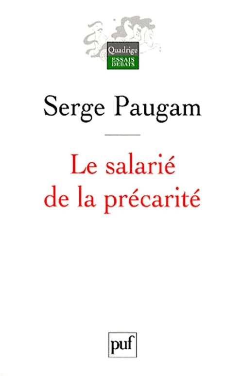 Couverture ebook de Le salarié de la précarité, de Serge Paugam