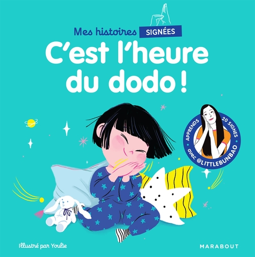 Couverture ebook de Mes histoires signées - C'est l'heure du dodo, de Marie Cao