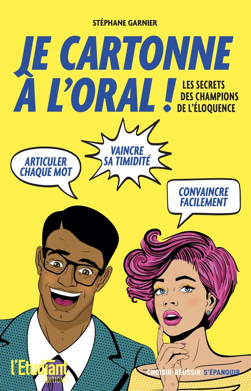 Couverture ebook de Je cartonne à l'oral, de Stéphane Garnier