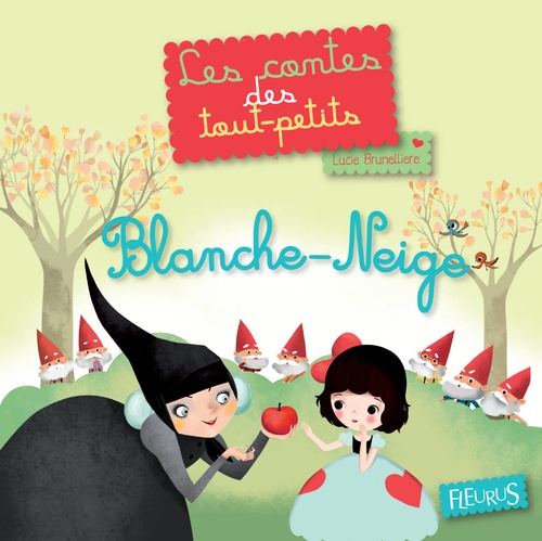 ebook cover of Blanche-Neige, by Lucie Brunellière