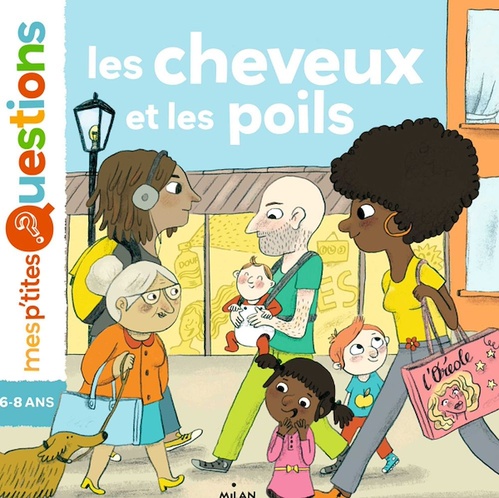 Couverture ebook de Les cheveux et  les poils, de Sophie Dussaussois